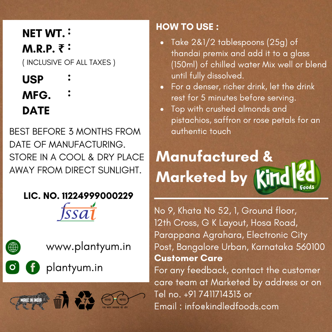 Thandai Premix