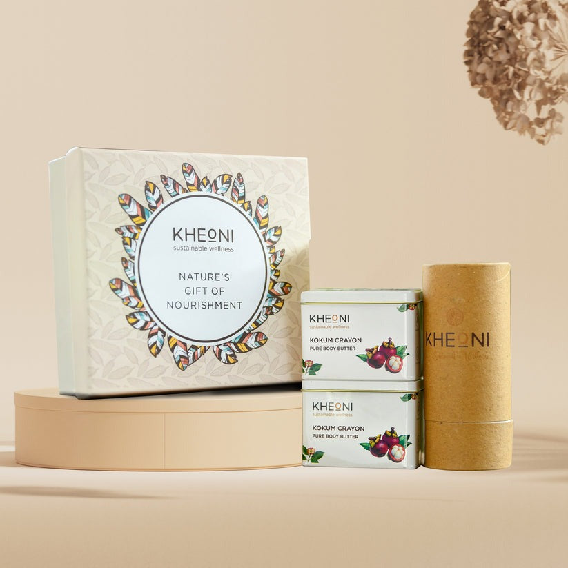 Kheoni Nature's Gift of Nourishment - Kokum Body Butter & Bergamot Essential Oil
