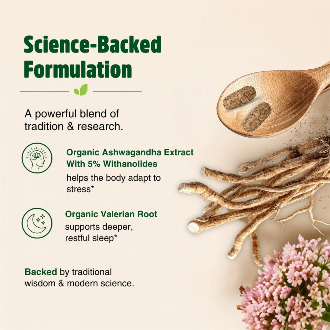Organic Ashwagandha Caplets
