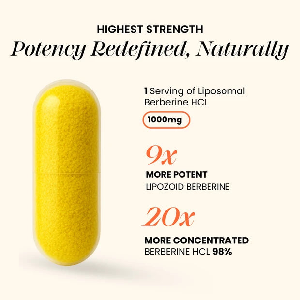 CannazoIndia Liposomal Berberine 98% HCl+ - India&