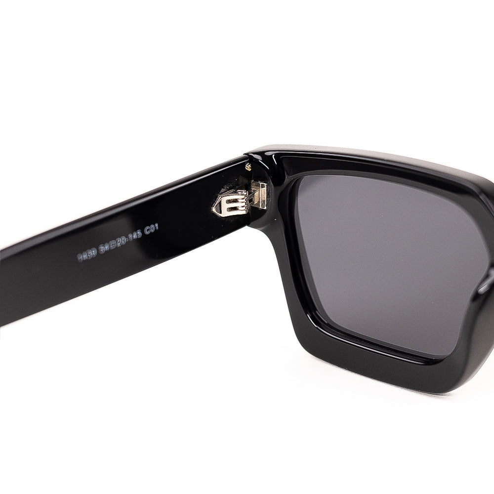 Monkstory MonkStory Runway Acetate Unisex Sunglasses - Full Black