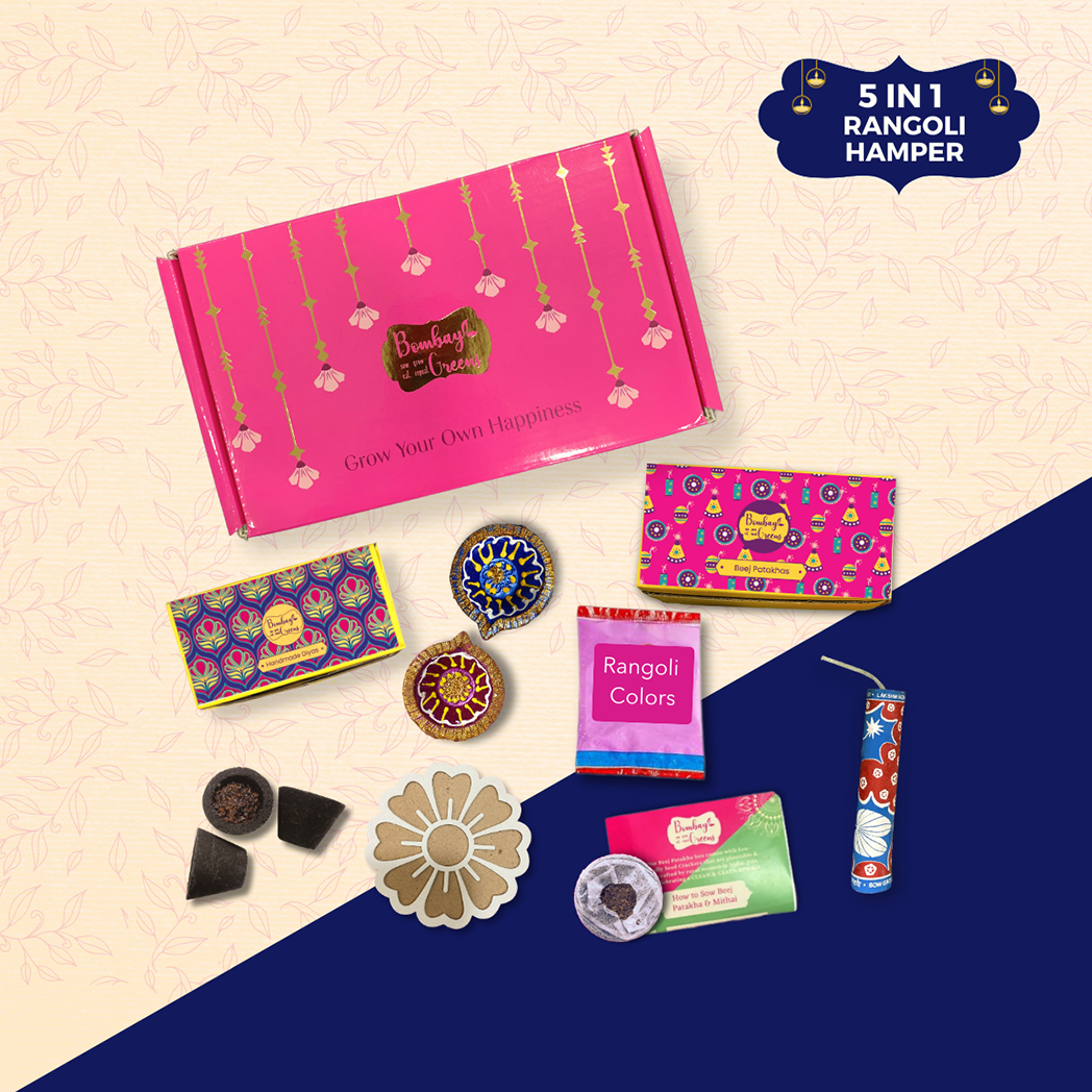 Bombay Greens 5 in 1 Rangoli Hamper