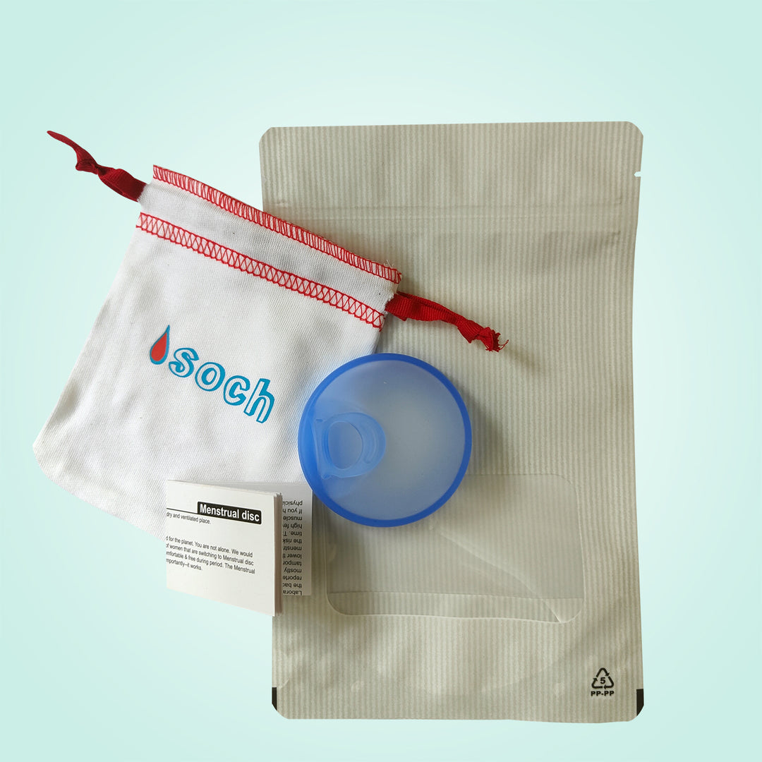 SochGreen Reusable Menstrual Disc (Low & High Cervix)