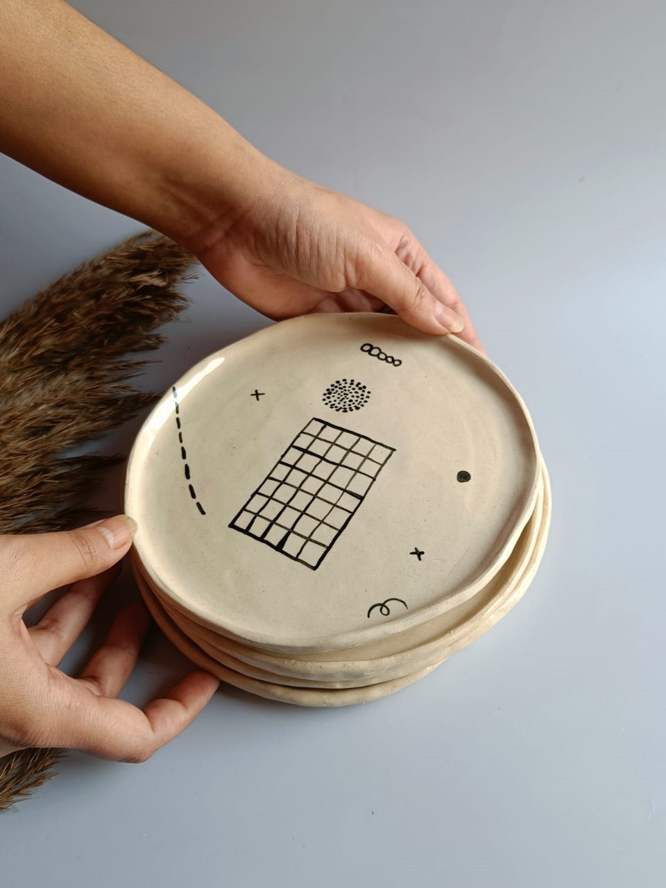 Ink & Earth Quarter Plate - 1 plate
