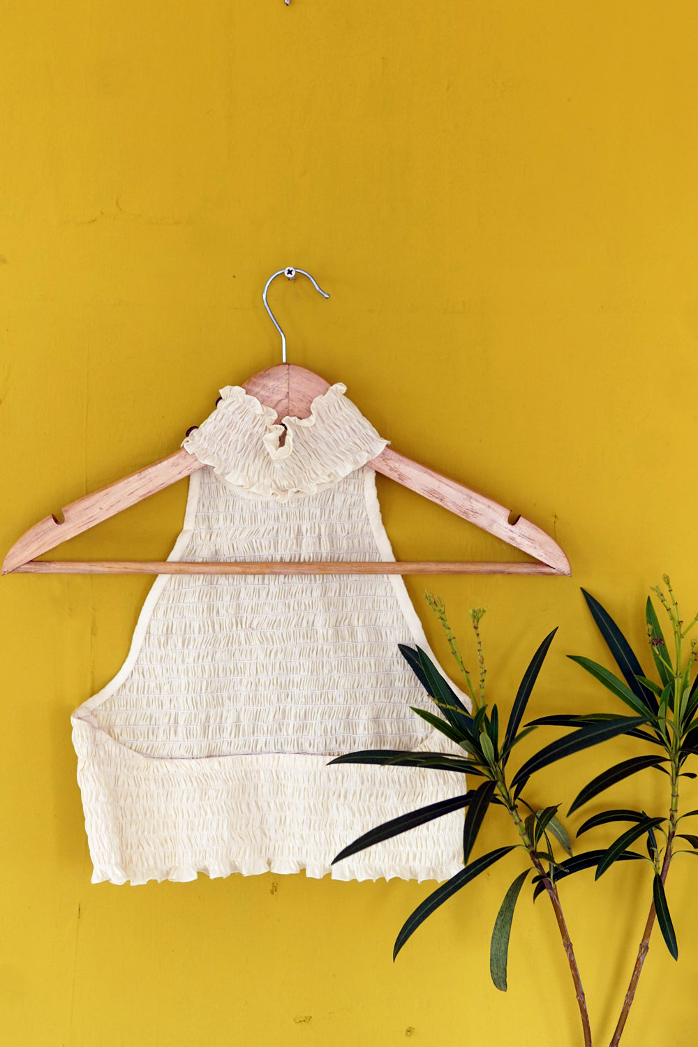 ITIDOR Kumulus Blouse - Halter Neck, Frill Details