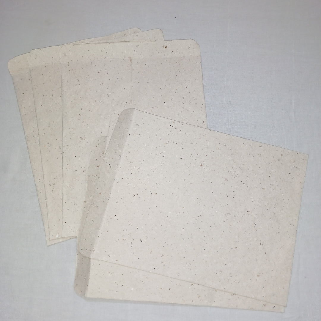 Code Effort A4 Envelopes, Cream | Recycled Paper | Pack of 5