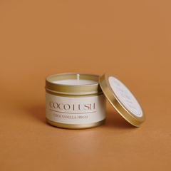 Orange Moon Coco Lush - Tin Candle