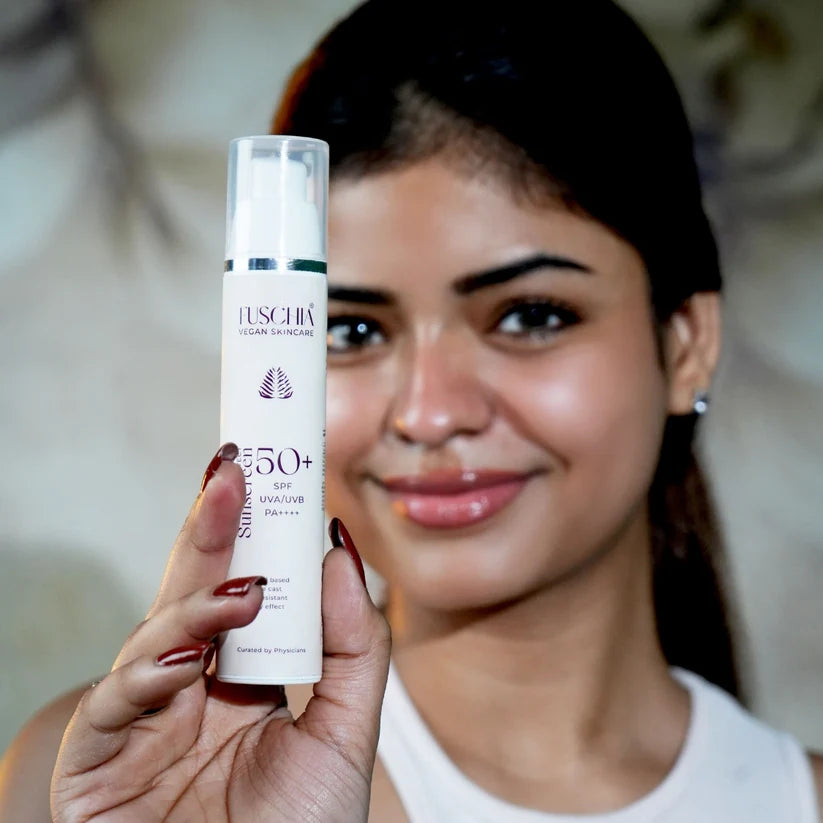 Fuschia Vegan UV Protect Sunscreen SPF 50+