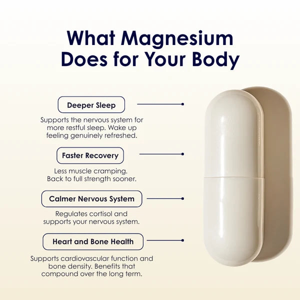 Longevita Magnesium Bisglycinate – 180 mg Elemental Magnesium