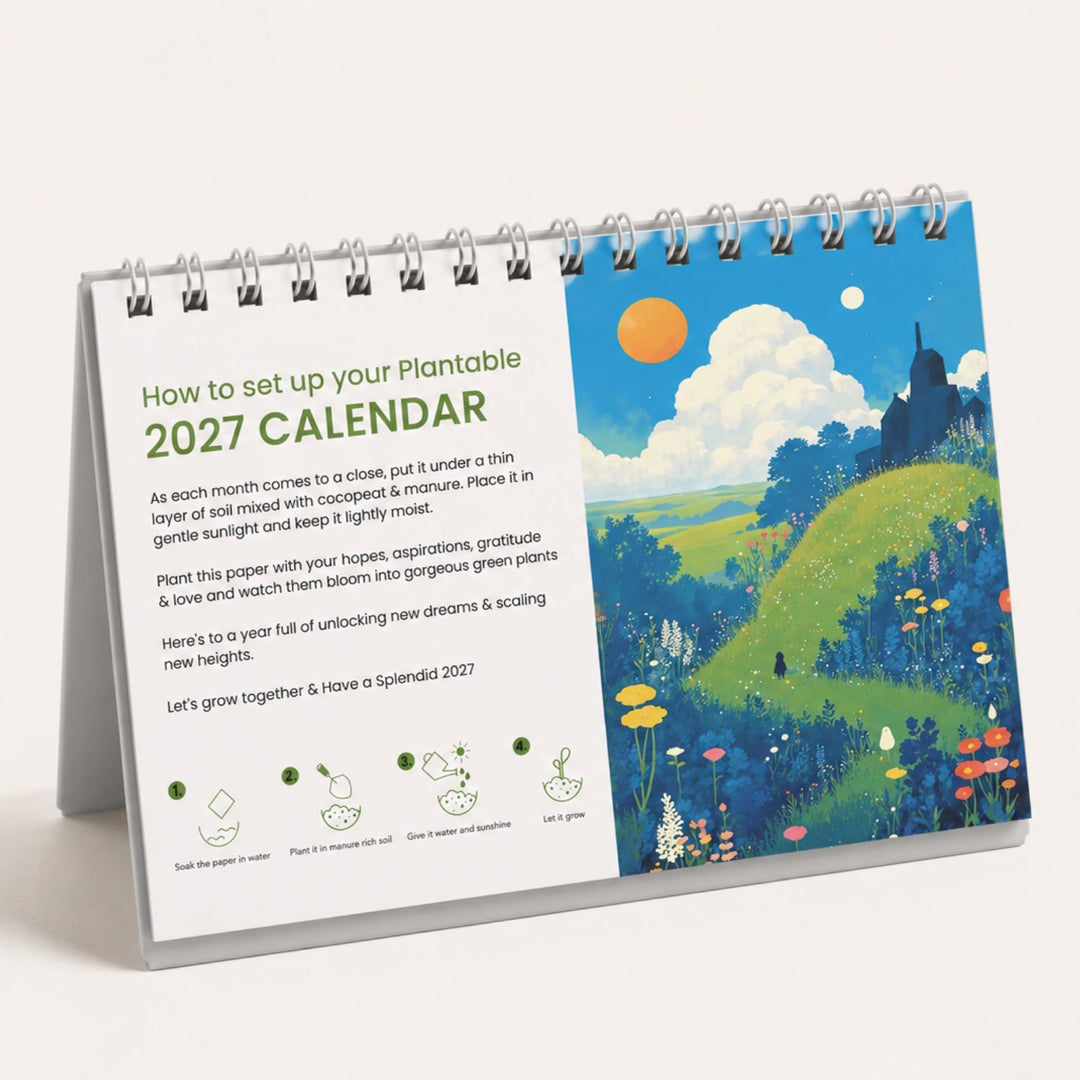 Wellness Plantable Calendar