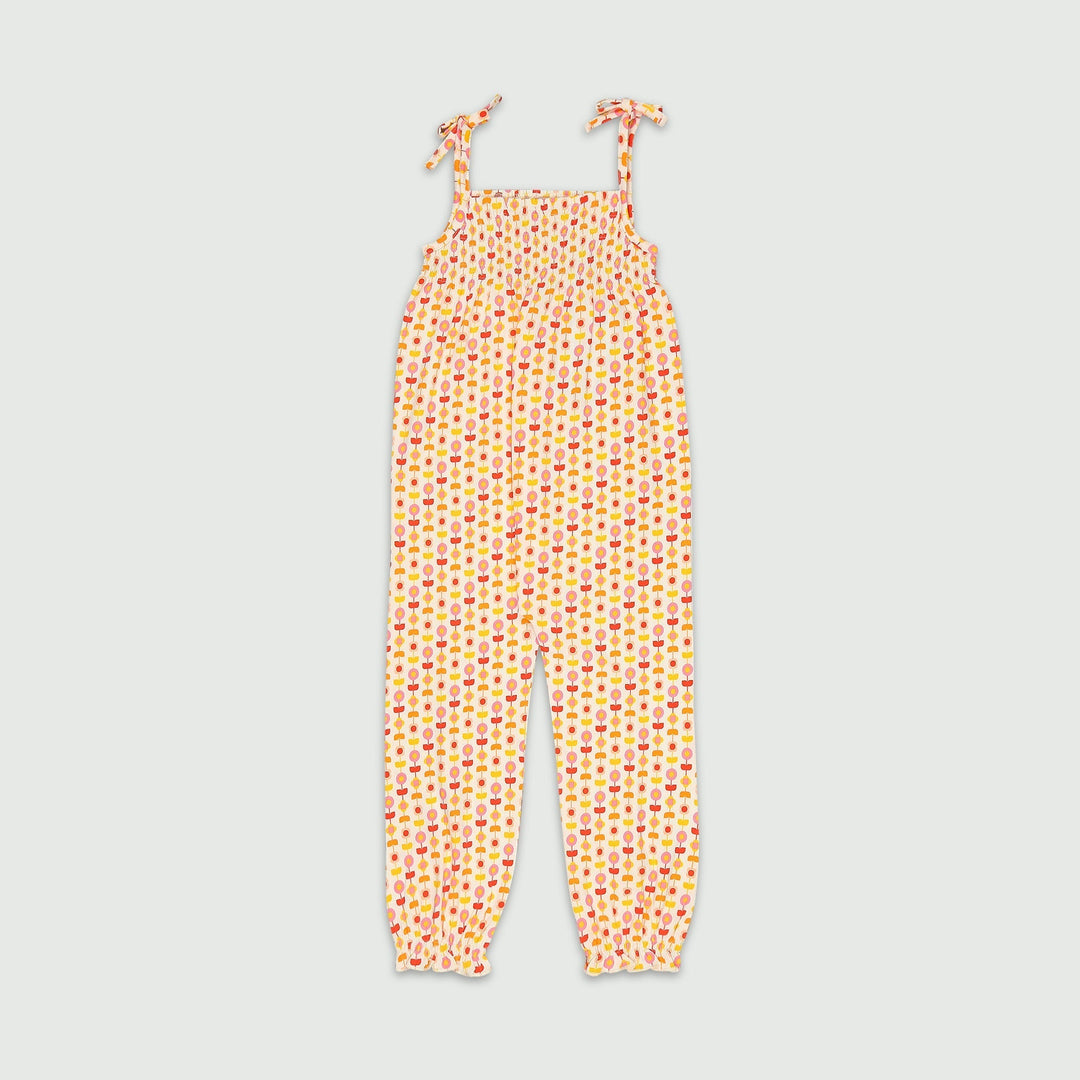 Ola! Otter Smocked Jumpsuit