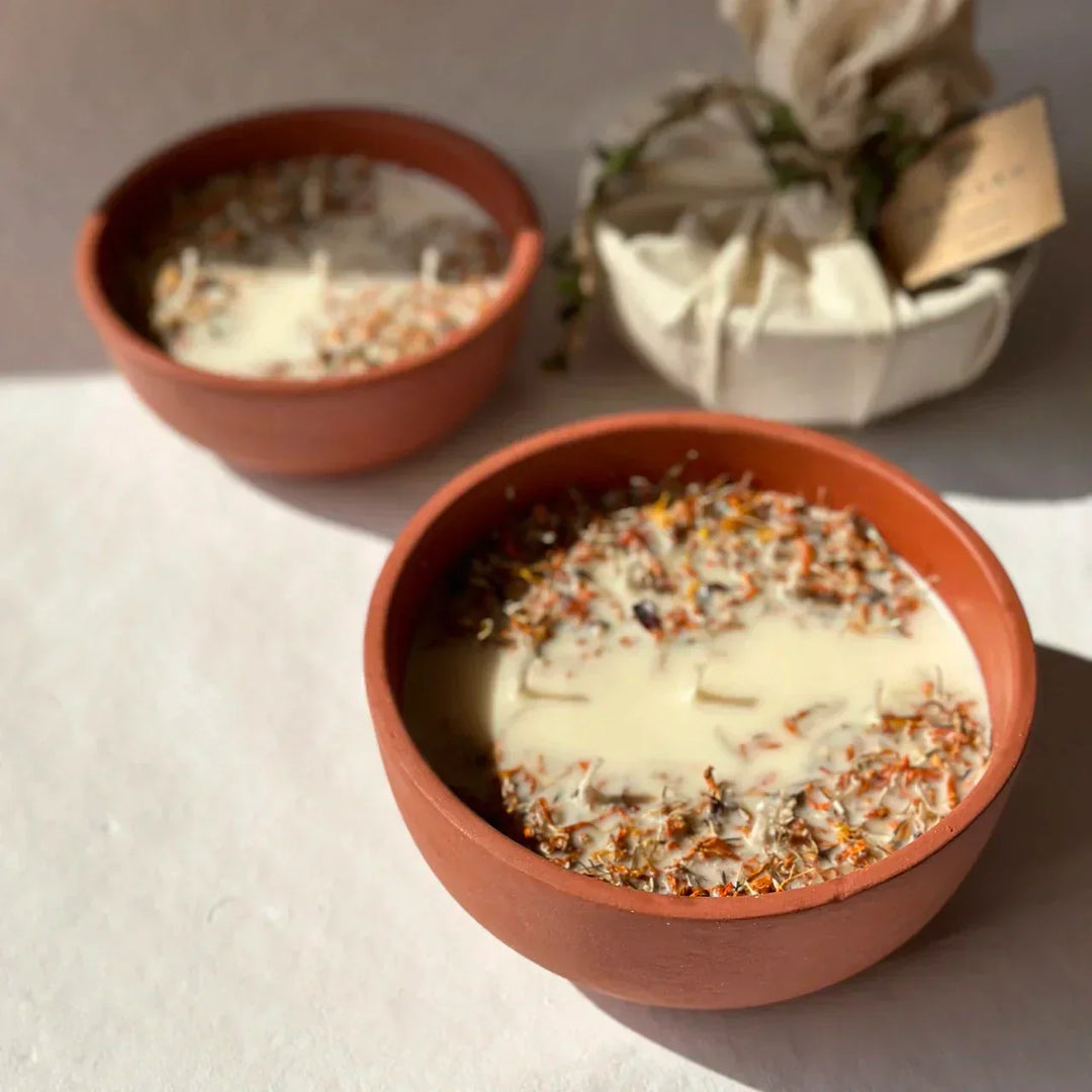 Pravaah Pachva XL | 100% soy wax candle | 5 and 7 wick  | Oud and Amber