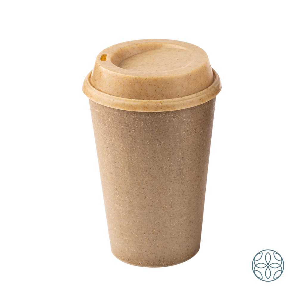 Irida Naturals Rice Husk Sipper Cup - 375 ml