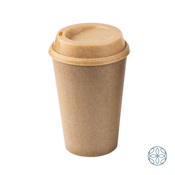 Irida Naturals Rice Husk Sipper Cup - 375 ml
