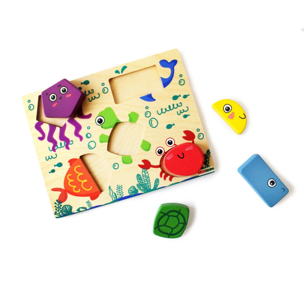 Shumee Under the Sea Shape Puzzle Set