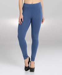 Naturefab Women's Organic Bamboo Legging Blue