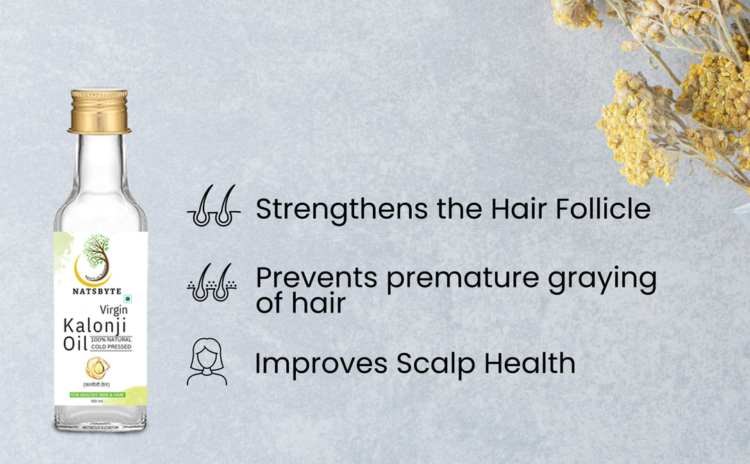 Natsbyte 100% Pure & Natural Black Seed  Oil (Kalonji Oil) - 100 ml