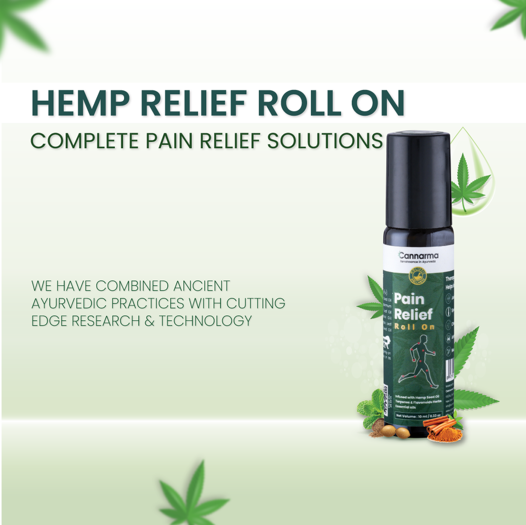 Cannarma Hemp Pain Relief Roll On - 10ml
