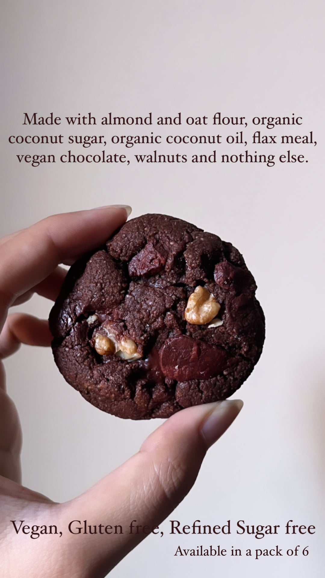 KS Supertreats Double Chocolate Cookie | Pack of 6 (40 gm Each)