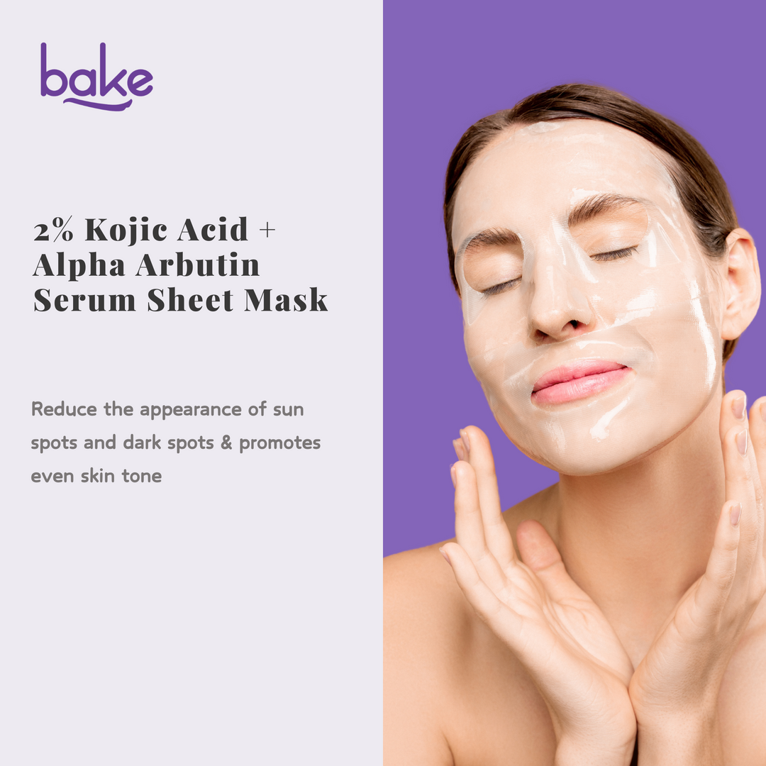2% Kojic Acid + Alpha Arbutin Serum Sheet Mask