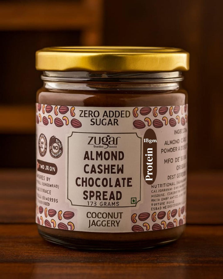 Almond Cashew Chocolate Spread