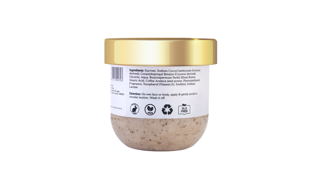 Leal Cosmetics Mocha Me Crazy Coffee Whipped Sugar Scrub - 160 g