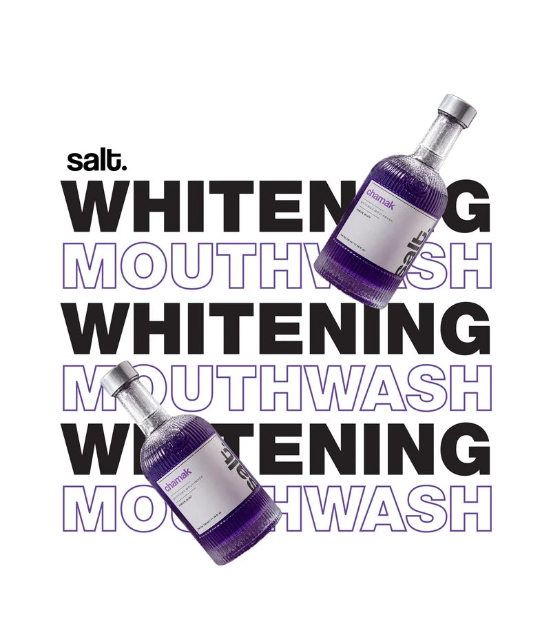 Salt Oral Care Chamak Whitening Mouthwash