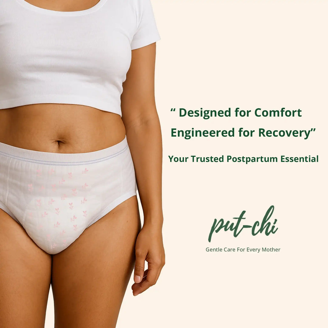 Disposable  Maternity Panty Pad - XL (Pack of 3) comfortably fits women wearing sizes S–L