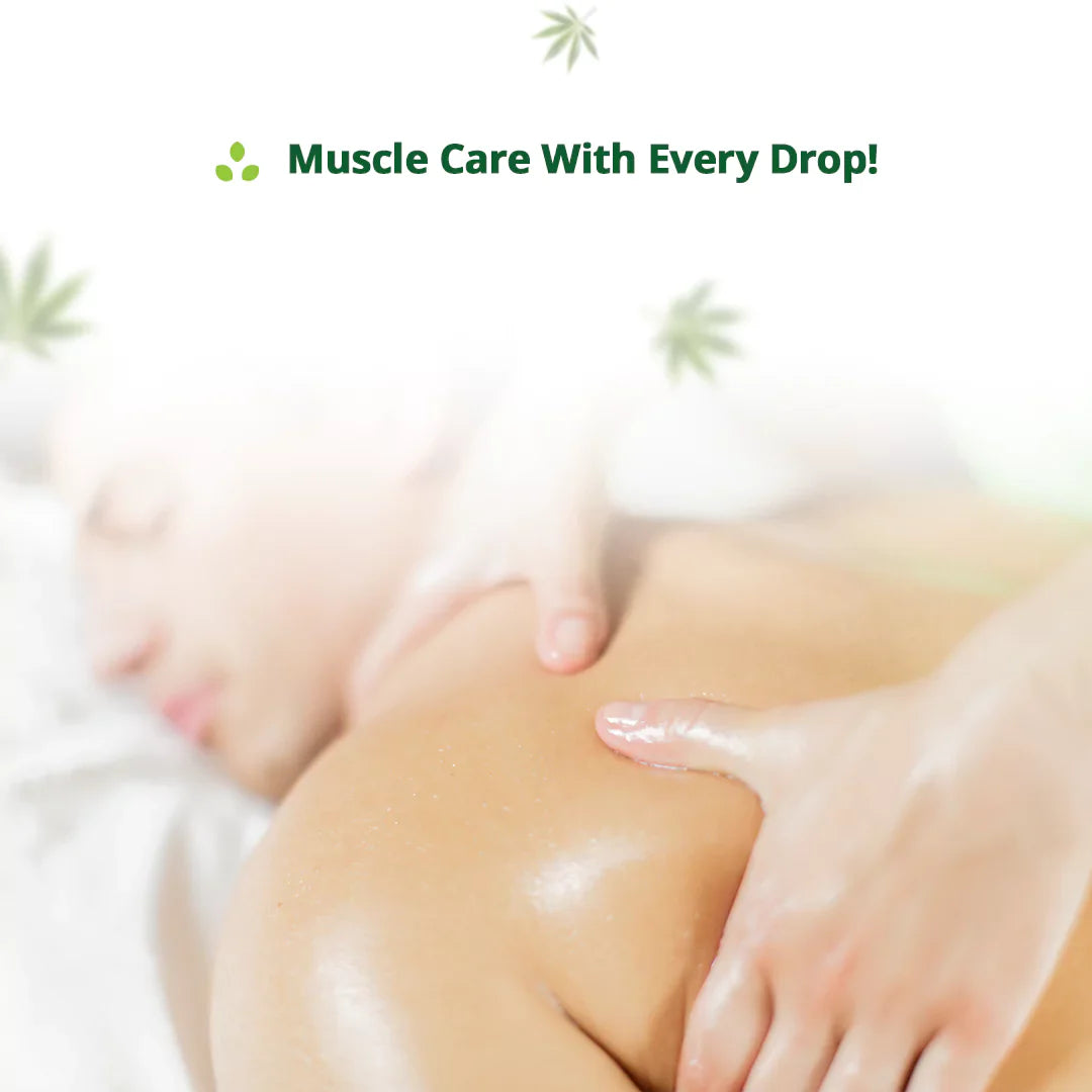 Hemp Muscle Pain Relief Oil – 50ml, 100ml