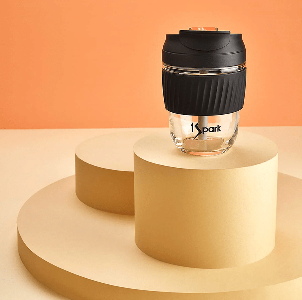 1Spark 3-in-1 Tumbler with Straw 350 ml