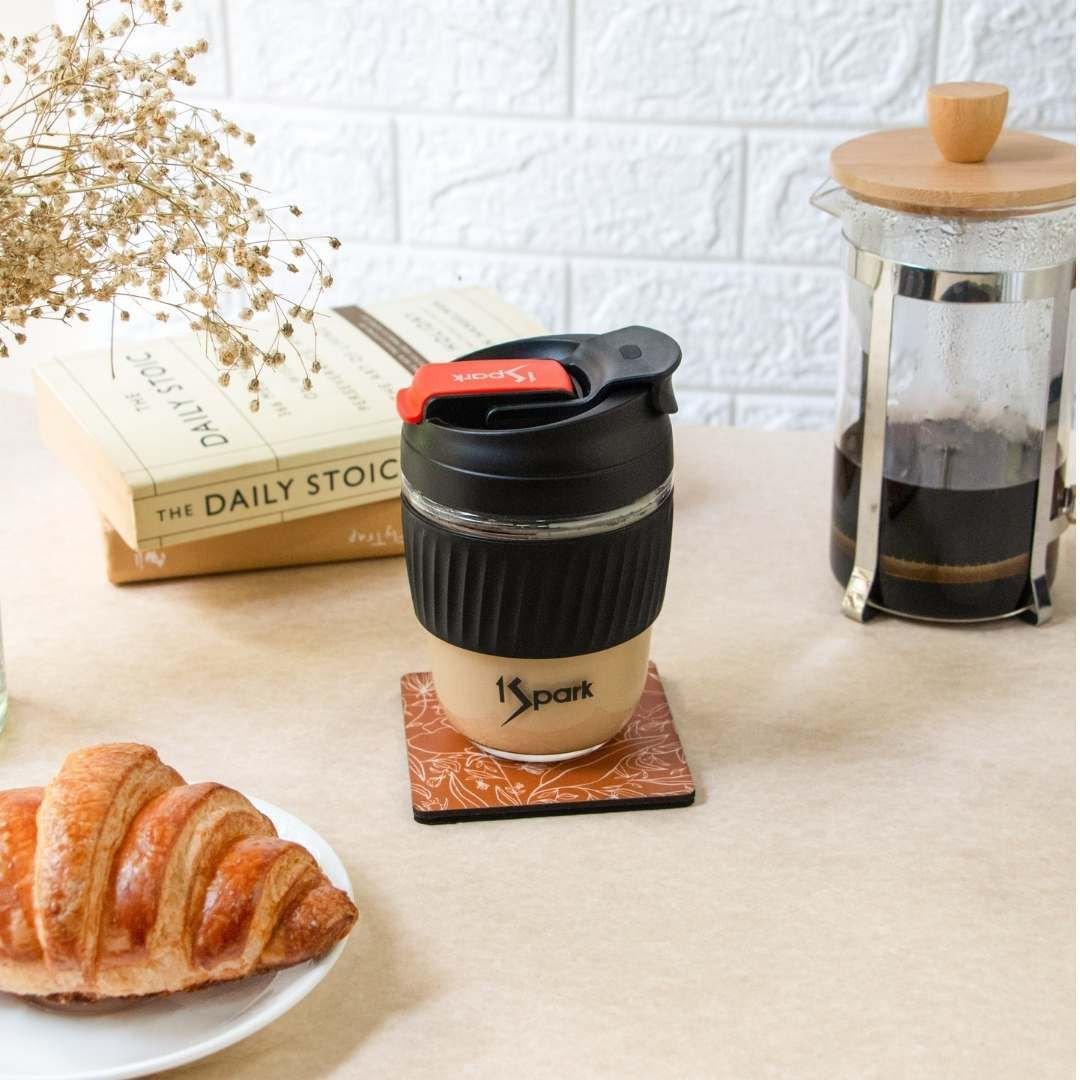 1Spark 3-in-1 Tumbler with Straw 350 ml