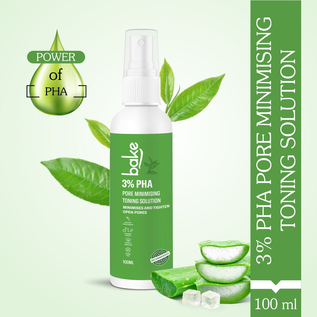 3% PHA Toner with Gluconolactone & Niacinamide for Minimising & Tightening Open Pores, Acne & Oil Control - Suspire