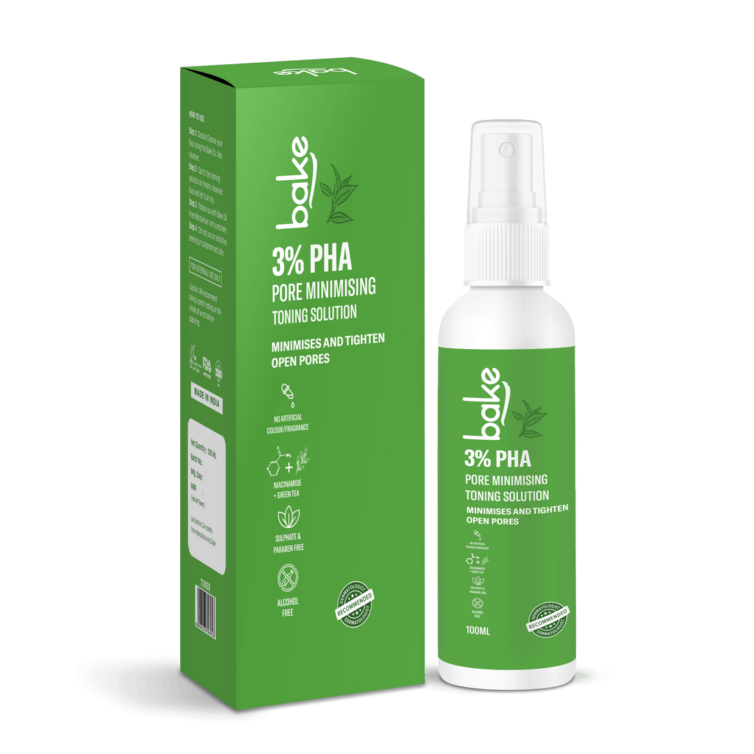 3% PHA Toner with Gluconolactone & Niacinamide for Minimising & Tightening Open Pores, Acne & Oil Control - Suspire