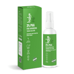 3% PHA Toner with Gluconolactone & Niacinamide for Minimising & Tightening Open Pores, Acne & Oil Control