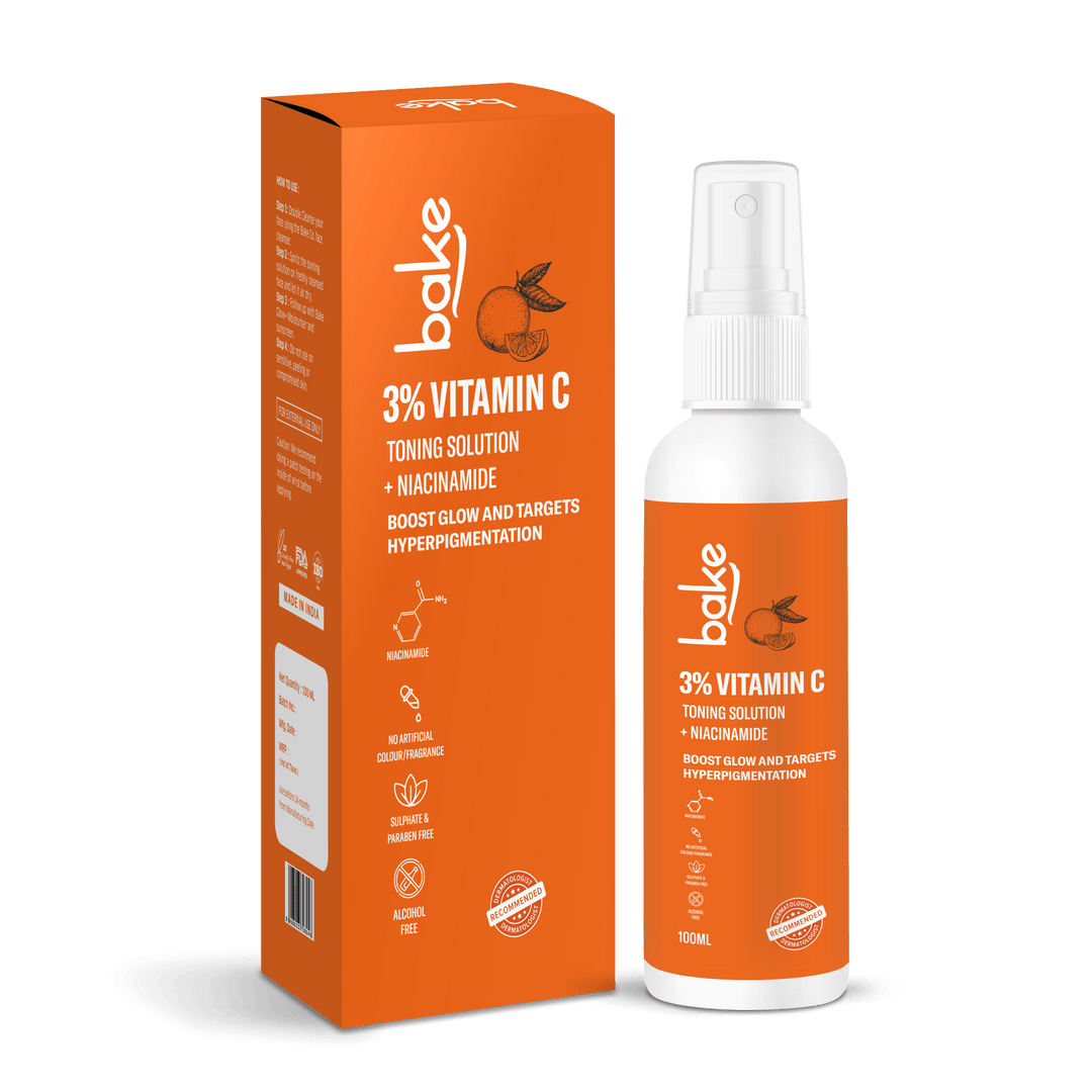 3% Vitamin C Toner with Niacinamide ForDark Spots & Circles & Skin Brightening - Suspire