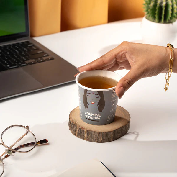 CupJi Jasmine Green Tea | Pack of 10 Cups