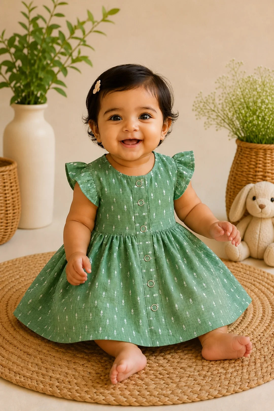 Avani Leaf Frock