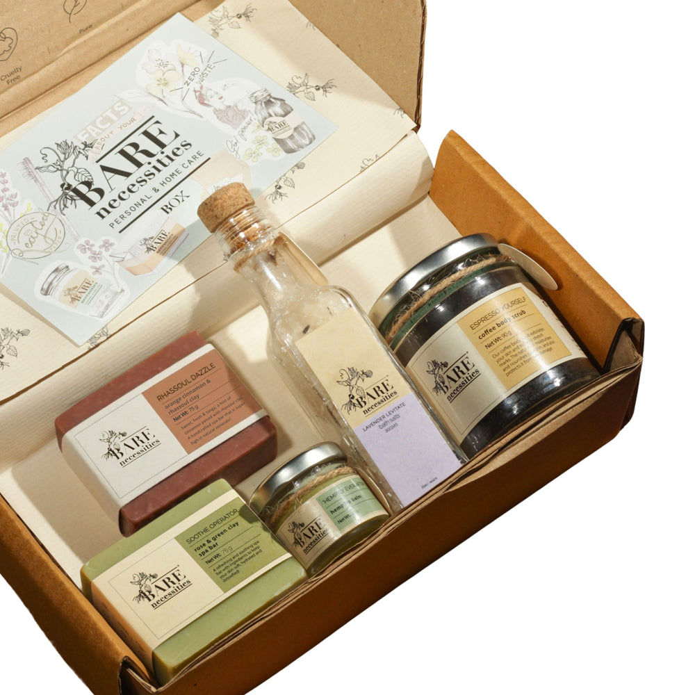 Bare Necessities Handcrafted Luxury Bath & Body Gift Bundle | Perfect for All Occasions | Premium Gifting for Family or Friends & Employees