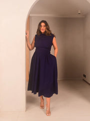 WhySoBlue Gia Top Skirt Set