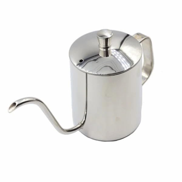 The Bean Co Roasters Gooseneck Kettle | 600 ML | Stainless Steel Body | Pour Over Coffee Maker