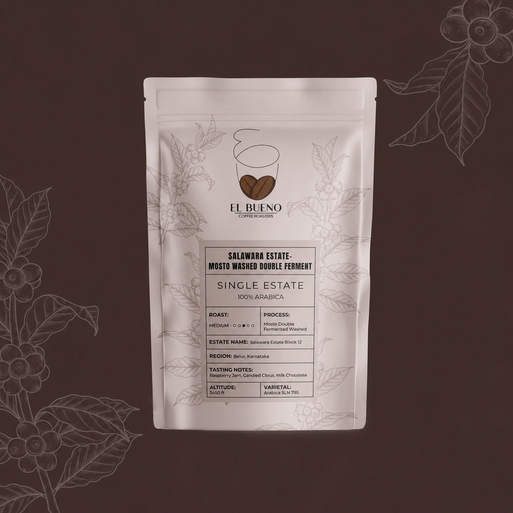 El Bueno Salawara Estate- Mosto Washed Double Ferment Coffee Beans