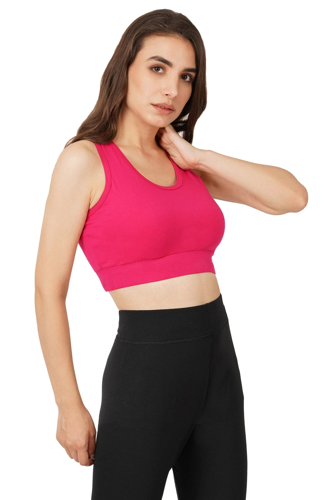 Fuchsia Pink Ultra-Soft | Non-Wired | Non-Padded | Breathable Active Comfort