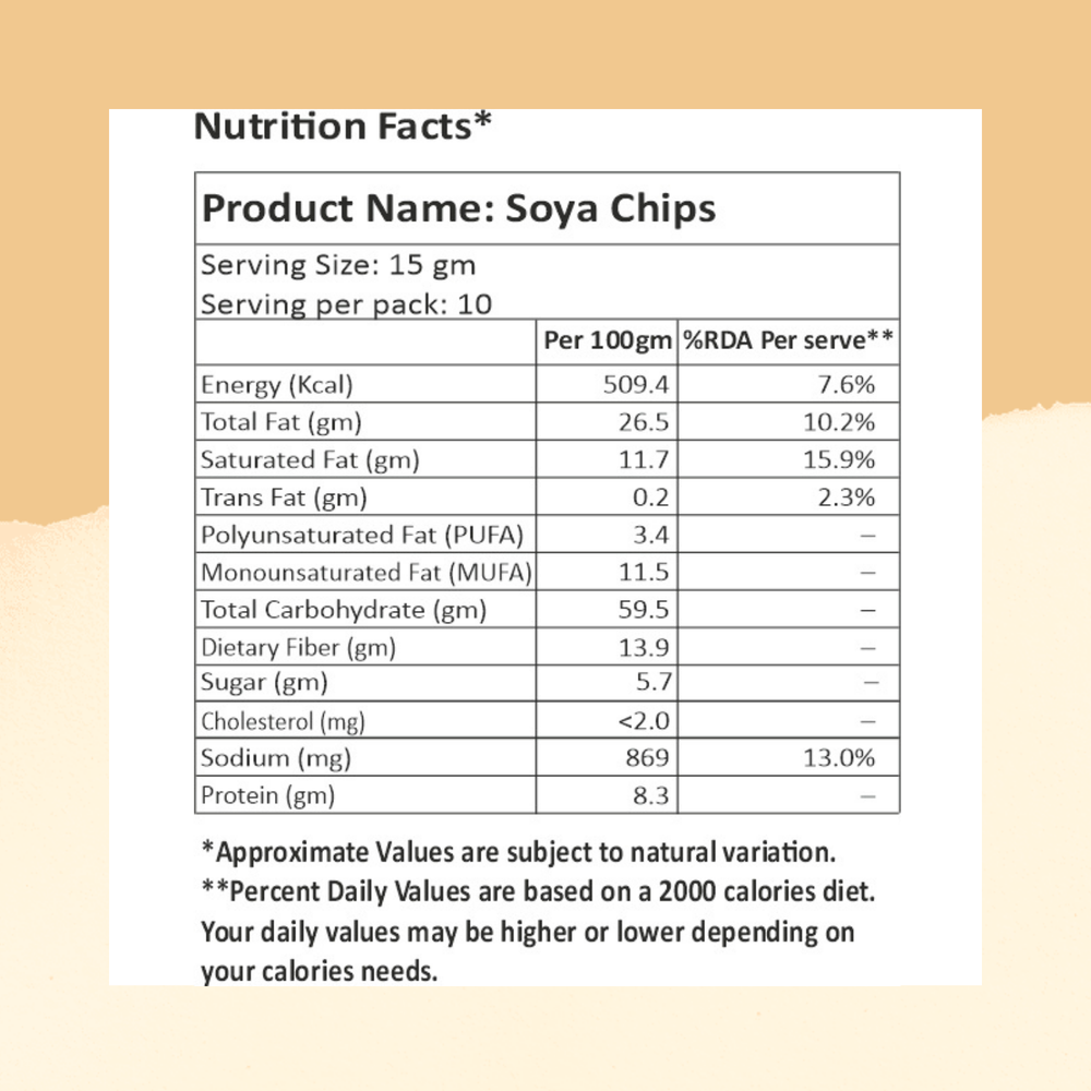 Soya Chips 150 g