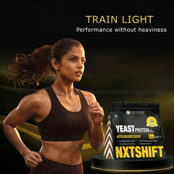 NXTShift Yeast Protein Powder 1kg Complete Plant-Based Amino Acids