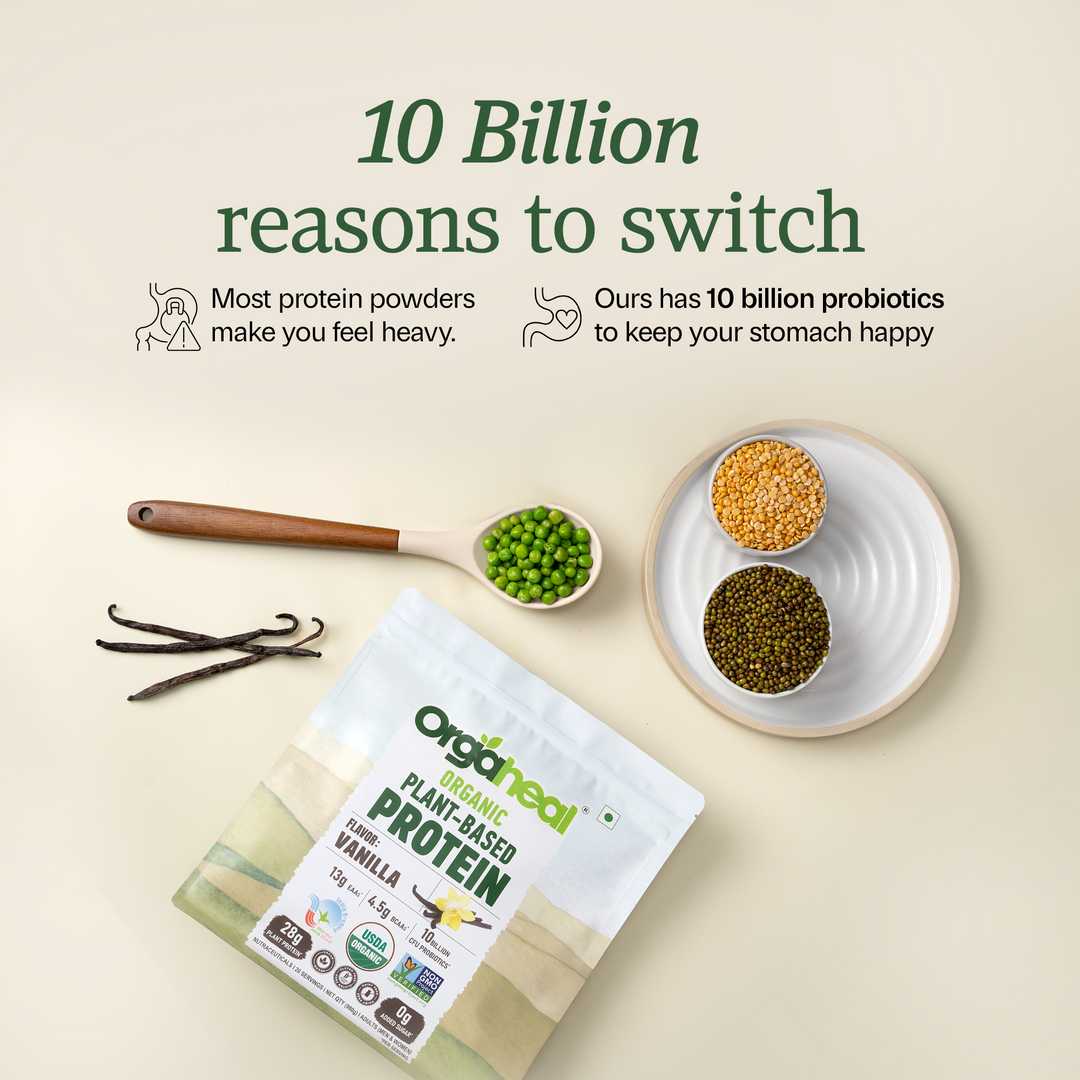 Organic Plant-Based Protein Vanilla