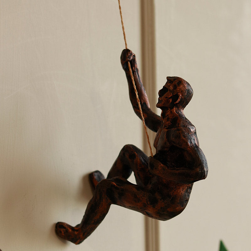 The Climbing crew Wall Hanging (Set of 3)-copper