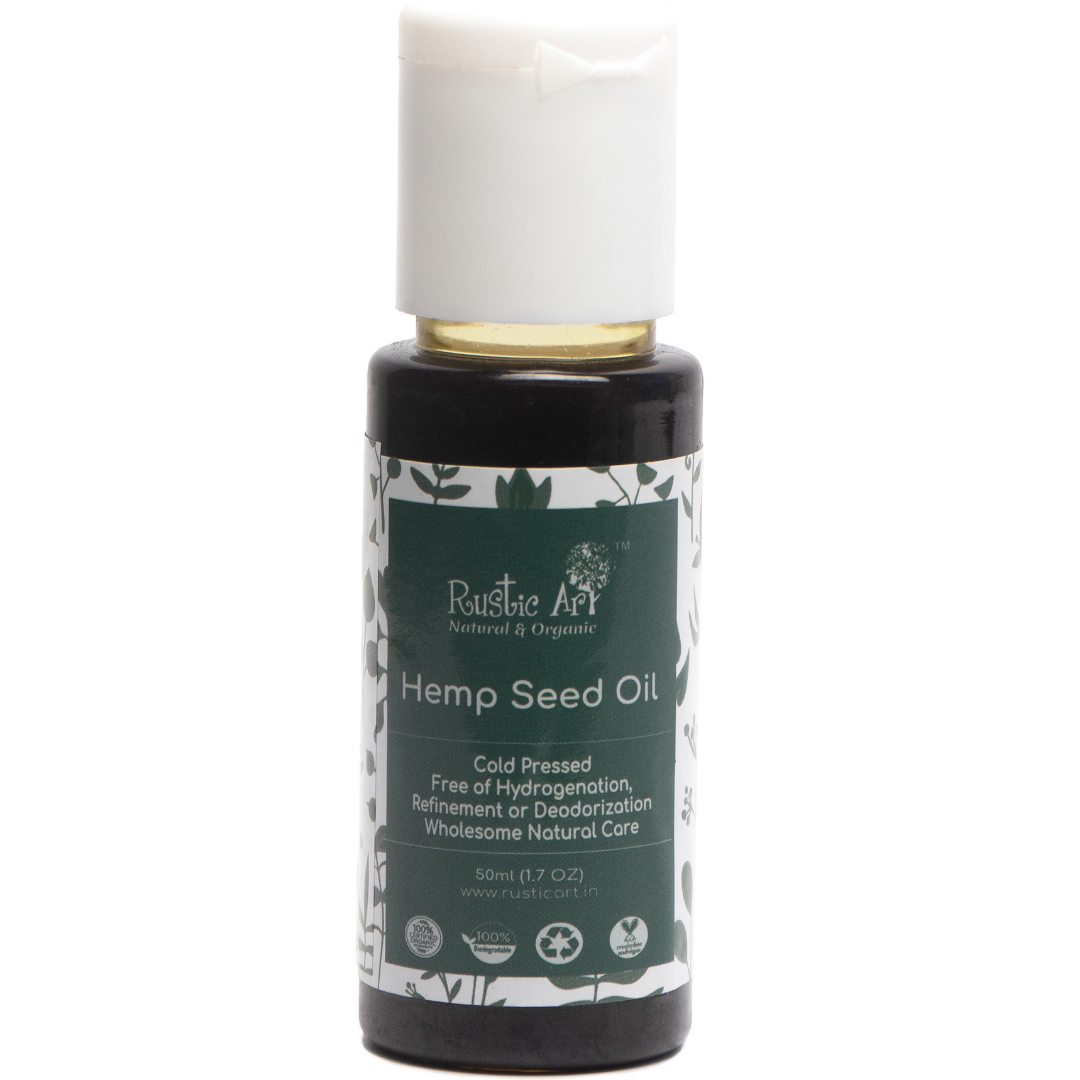 Rustic Art Organic Hemp Seed Oil 50ml