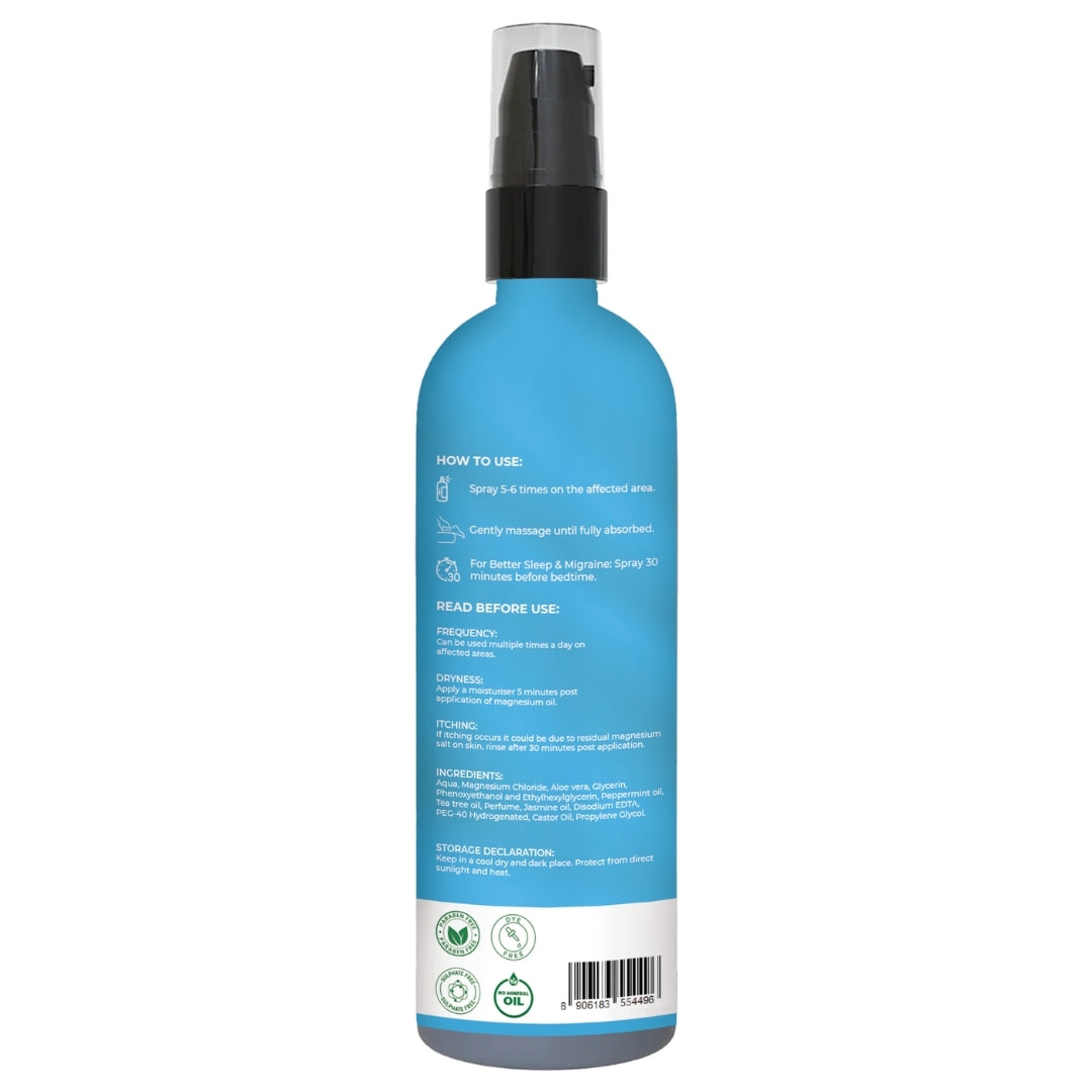 Rejuv Magnesium Oil with Aloe Vera & Jasmine  Muscle & Relaxation Spray
