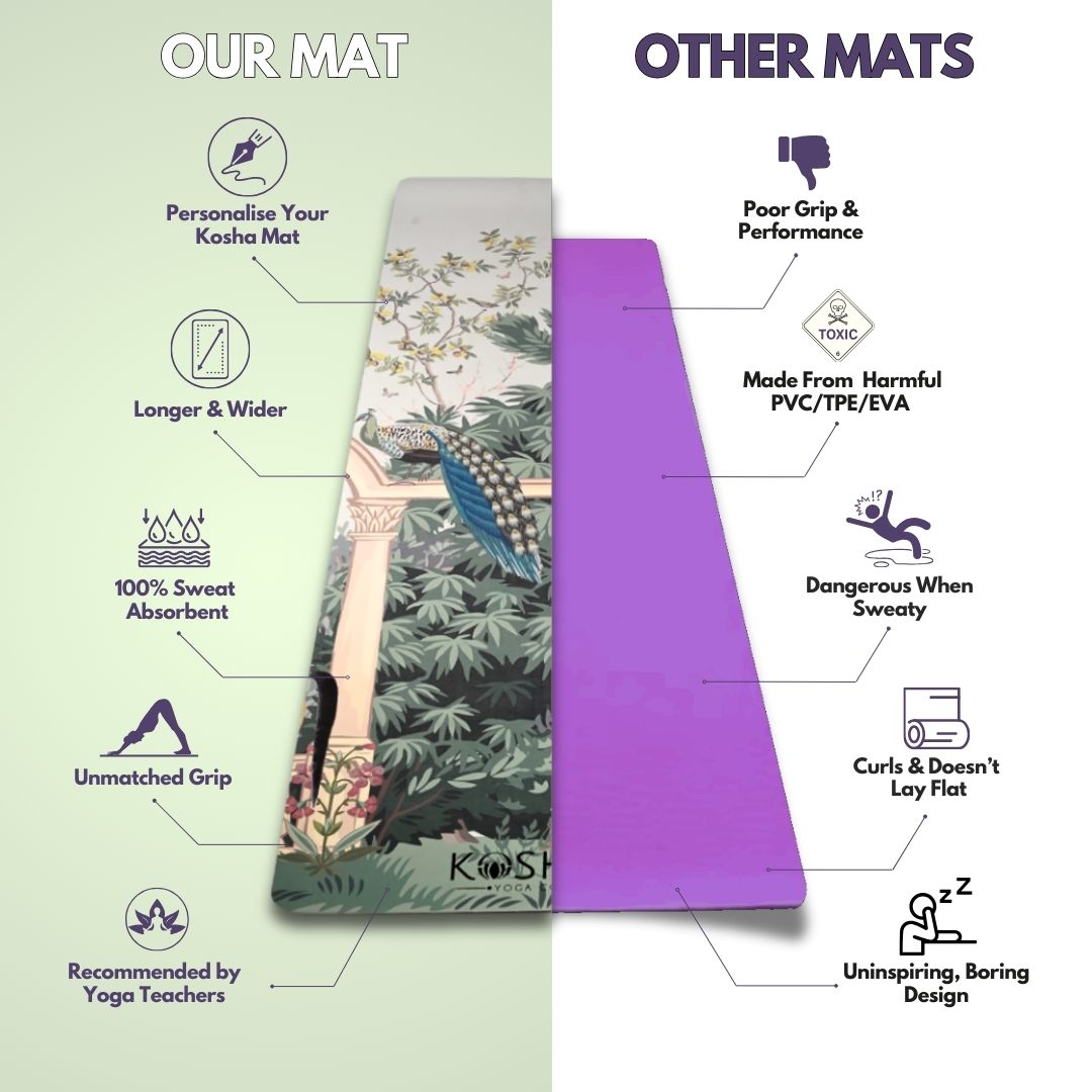 Kosha Yoga Garden Of Eden PUre Couture Yoga Mat
