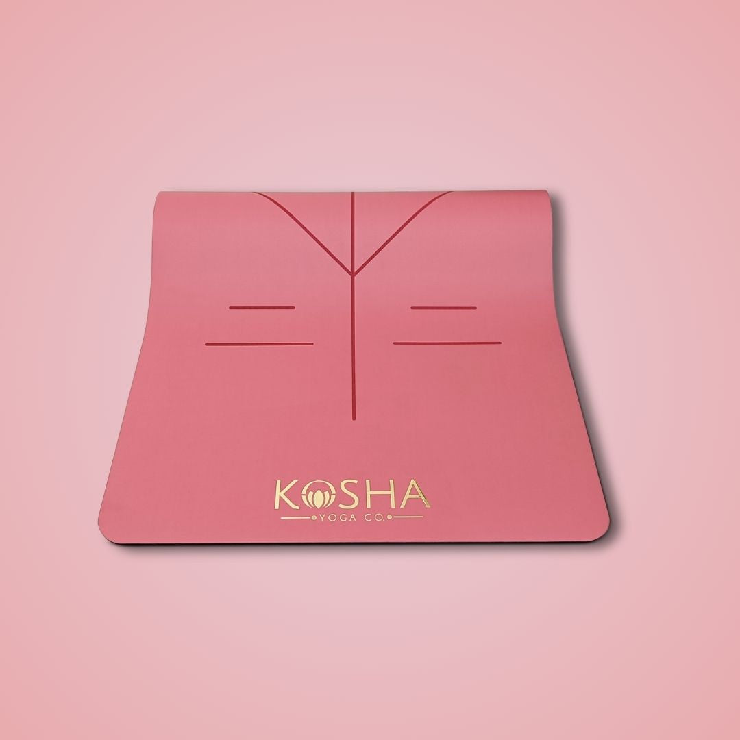 Kosha Yoga Watermelon PUre Align Yoga Mat